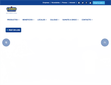 Tablet Screenshot of gridohelado.com